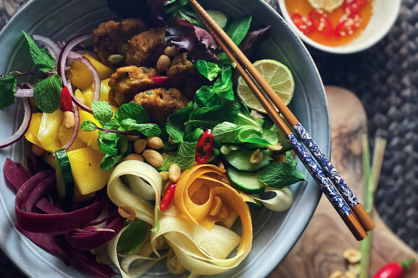 Vietnamese salad bowl