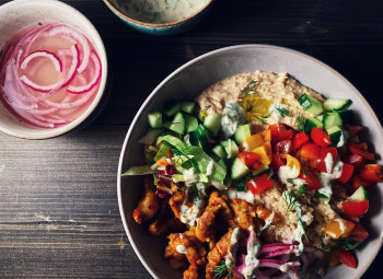 Couscous shoarma bowl