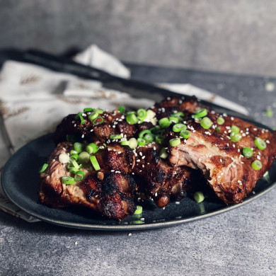 Slowcooked oven spareribs