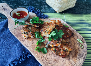 Chinese shrimp cakes